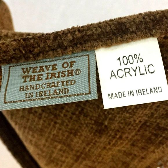 Weave Of The Irish Handcrafted In Ireland Scarf Wrap 100% Acrylic - Picture 4 of 4